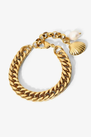 18K Goud Vergulde Schakelarmband - Accessoires en Sieraden - Bayu