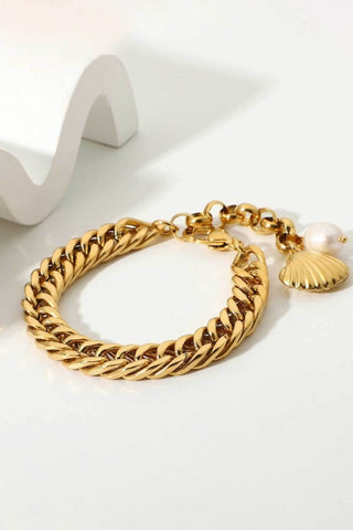 18K Goud Vergulde Schakelarmband - Accessoires en Sieraden - Bayu