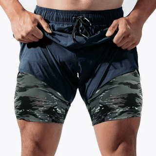 2 - in - 1 Compressie Sportshorts voor Optimale Prestaties van Peak Performance - Bayu