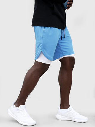 Ademende 2 - in - 1 Sport Shorts met Binnenvoering - Bayu