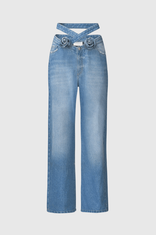 Adrienne Bloemen Cross Jeans - Bottoms - Bayu