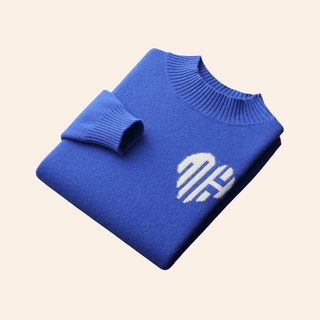 Avaion - Minimalistische Sweater met Geborduurd Hartdetail - Sweater - Bayu