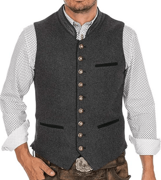 Bersh - Elegant Traditioneel Herengilet - Vest - Bayu