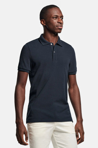 Bersh - Heren Polo Donkerblauw - Poloshirt - Bayu