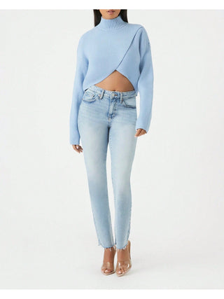 Blauwe Turtleneck Trui - Trui - Bayu