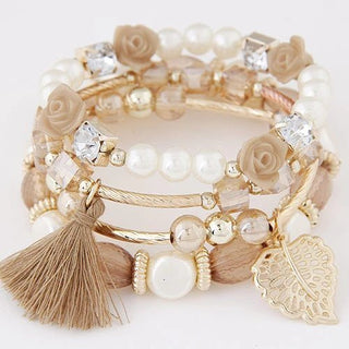 Bohemian Charm Kralen Wrap Armbanden - Bayu