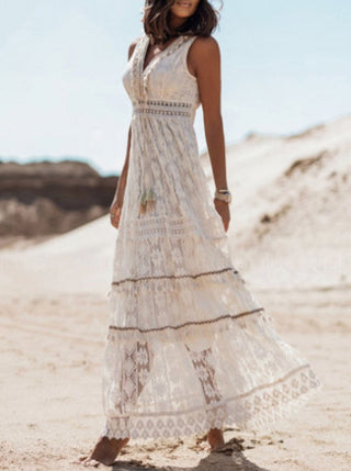 Boho Ibiza | Bella Boho Maxi Jurk - Ibiza jurken - Bayu