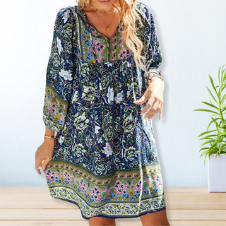 Boho Zomer Jurk - Ibiza jurken - Bayu