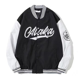 Calaka - Dames baseballjack - Hip - hop trend: Casual Oversized Jas - Bayu