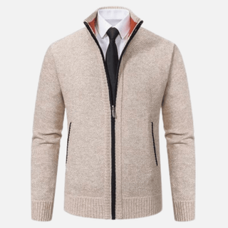 Calico - Luxe Heritage Pullover met Rits - cardigan - Bayu