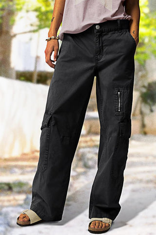 Dames Cargo Pants met Zakken - Broeken - Bayu