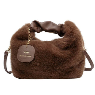 Dusk & Dawn - Fluffy Crossbody Tas voor Dames - Women Bags - Bayu