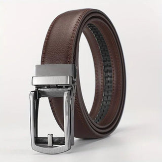 Echt Leren Riem - Luxe - Premium Leer - Perfect voor Formele en Casual Gelegenheden - Heren Lederen Riemen - Bayu