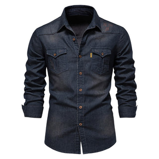 Elias - Denim Overhemd - Bayu