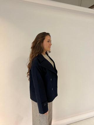 Ethos - Korte Trenchcoat Voor Dames - Jassen/Blazers - Bayu