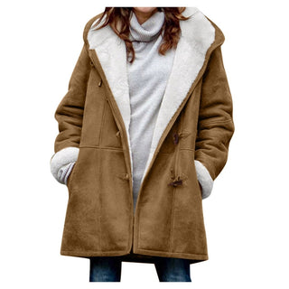 Fiona | Warme Fleece Dames Winterjas - Jassen en Blazers - Bayu