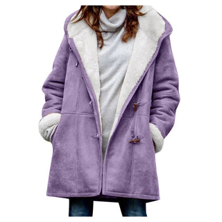 Fiona | Warme Fleece Dames Winterjas - Jassen en Blazers - Bayu