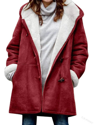 Fiona | Warme Fleece Dames Winterjas - Jassen en Blazers - Bayu