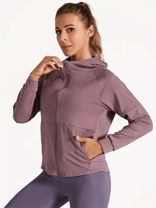 FitWear - Snel drogende sport hoodie met rits - Jacket - Bayu