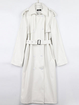 Franco - Premium Leren Trench Coat - Bayu