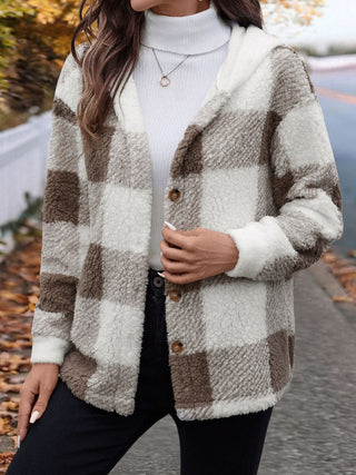 Fuzzy Hoodie Jacket - Perfecte Tussenjas voor Dames - Outerwear - Bayu