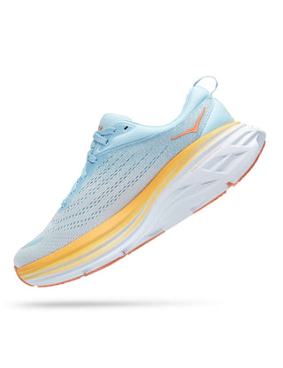 Hoka - Unisex Sneakers | Lichtblauw / Geel - Bayu