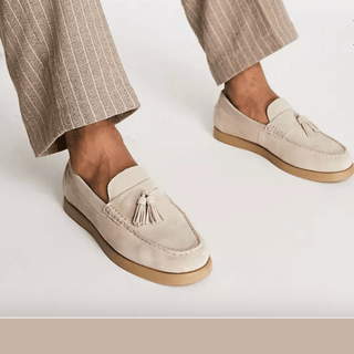 Hommes - Elegante en Comfortabele Leren Loafers - Loafers - Bayu