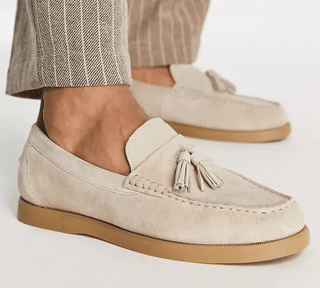 Hommes - Elegante en Comfortabele Leren Loafers - Loafers - Bayu