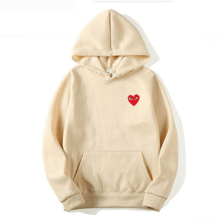 Hoodie met Hart voor Dames - Bayu