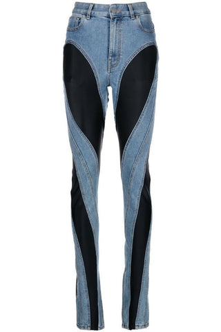 Jolene Ademend Mesh Paneel Spira Jeans voor elke Gelegenheid - Bottoms - Bayu