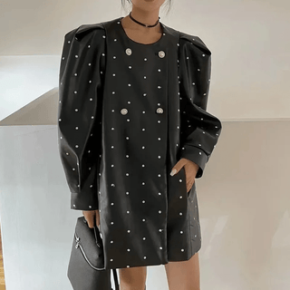 Jondal - Polka Dot Coat - Bayu