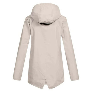 Lange Regenjas met Capuchon voor Dames - Jacket & Coats - Bayu