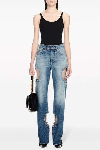 Nalan Hollow Jeans in Stijlvolle Look - Bottoms - Bayu