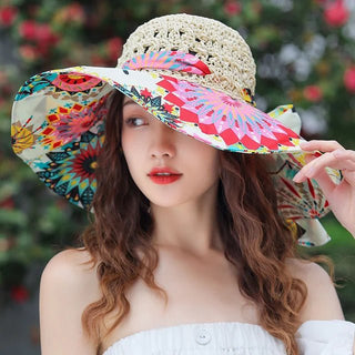 Opvouwbare Zomer Strohoed - Hats - Bayu