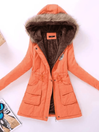 Phryne - Slimfit Parka met Capuchon - Bayu