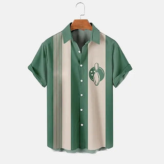 Poloshirt met Bowlingprint - Bayu