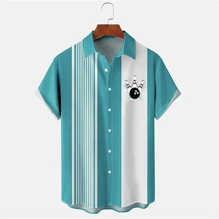 Poloshirt met Bowlingprint - Bayu