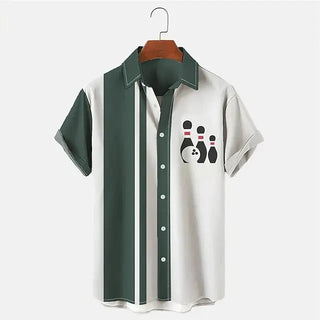 Poloshirt met Bowlingprint - Bayu