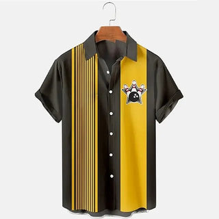 Poloshirt met Bowlingprint - Bayu