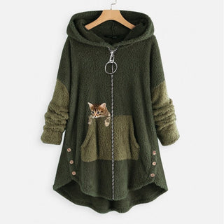 Sage | Zachte Plush Hoodie - Jassen en Blazers - Bayu