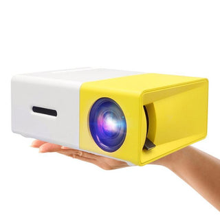 Saturn - Draagbare HD Projector - moeiteloze connectiviteit - lichtgewicht en compact - haarscherp beeld tot 60 inch - de perfecte bioscoopervaring voor onderweg - Beamer - Bayu