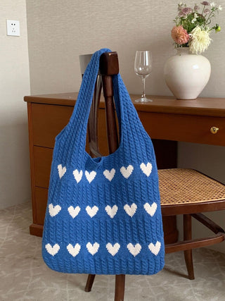 Schattige Hart Tote Bag (Koop 1, Krijg 1 Gratis) - Bayu