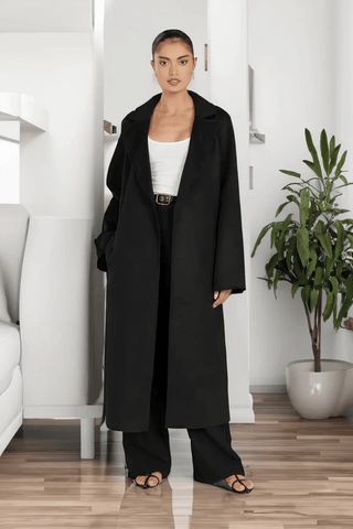 Selima - Elegante Lange Trenchcoat - Bayu