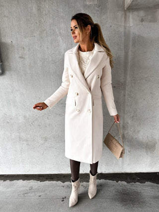 Sephira - Elegante Lange Jas voor Vrouwen - Trenchcoats Vrouwen - Bayu