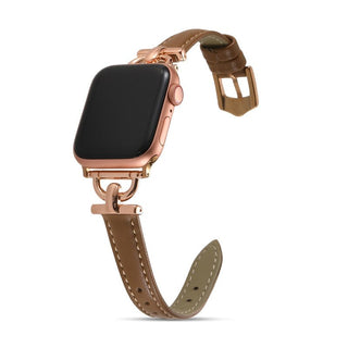 Slanke Leren Apple Watch - band - 0 - Bayu