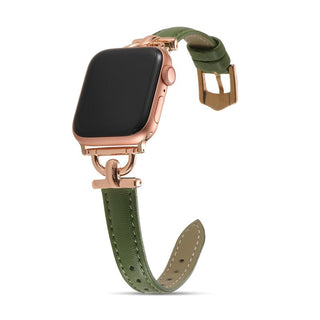 Slanke Leren Apple Watch - band - 0 - Bayu