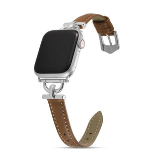 Slanke Leren Apple Watch - band - 0 - Bayu