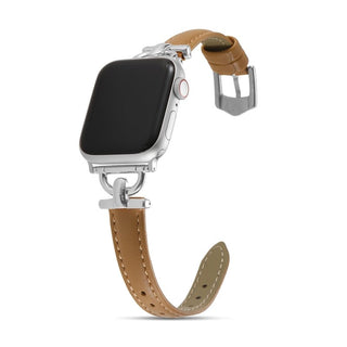 Slanke Leren Apple Watch - band - 0 - Bayu