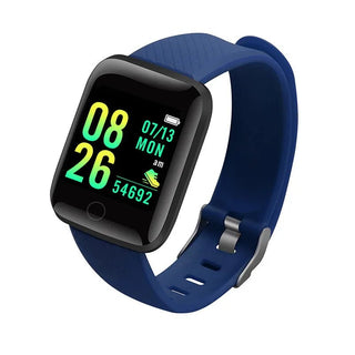 Smartwatch voor Mannen en Vrouwen - Fitness Monitor en Berichtenweergave Smartwatch - Bayu