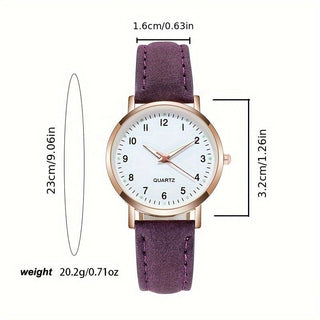 Stijlvolle en Functionele Muse LV Horloge Dames - Bayu